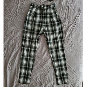 Plaid Harness Pants